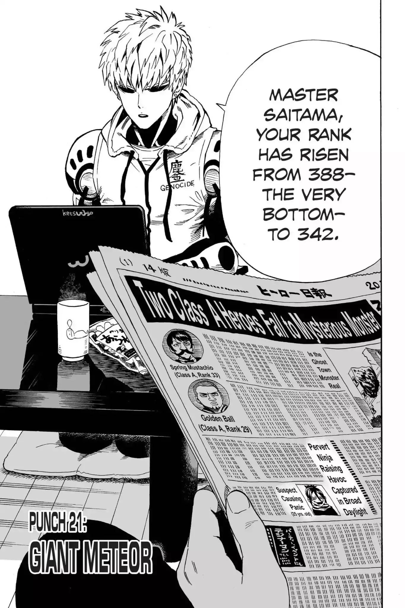 Read One Punch-Man Manga Online