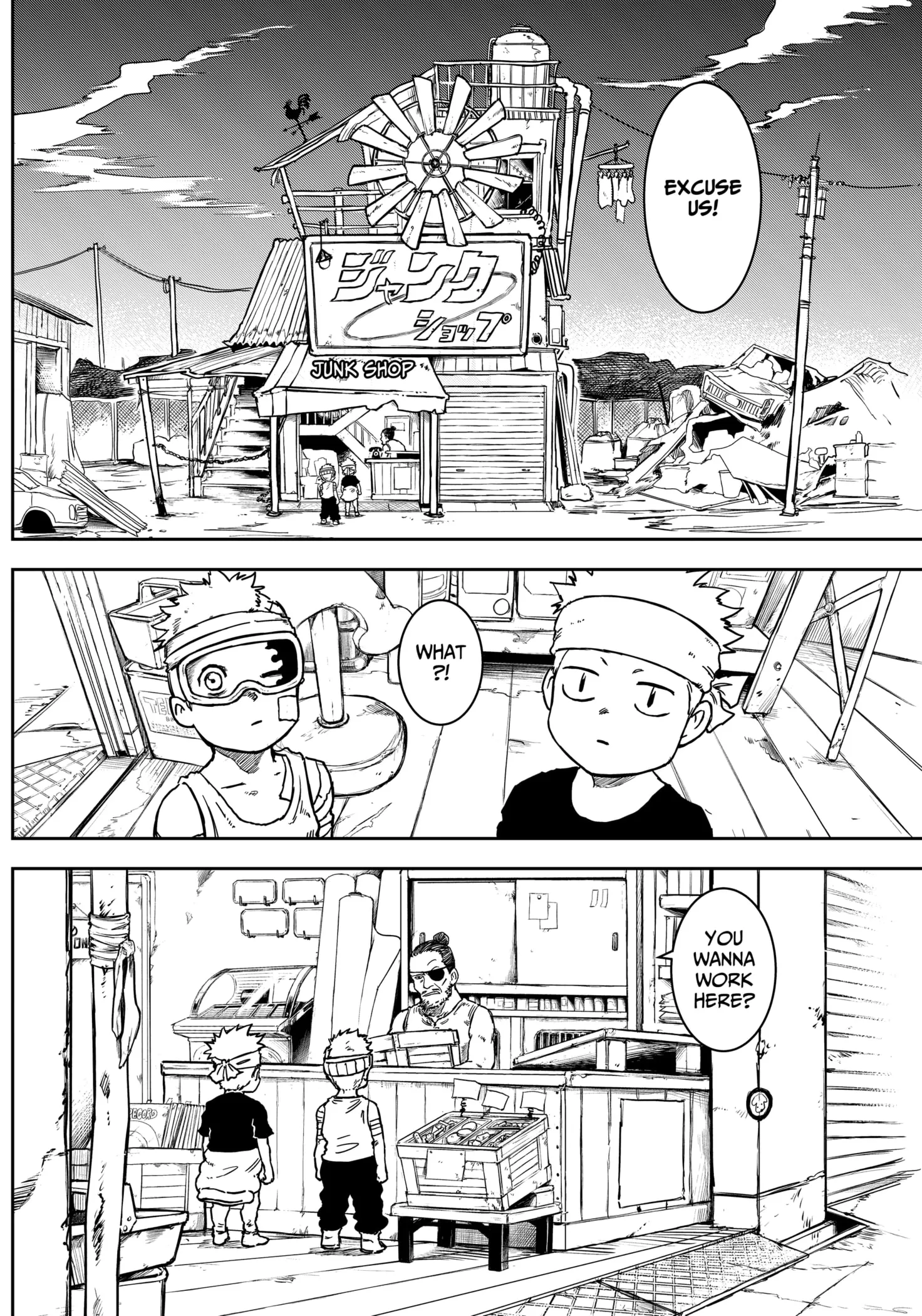Read Punk Gun Manga Online
