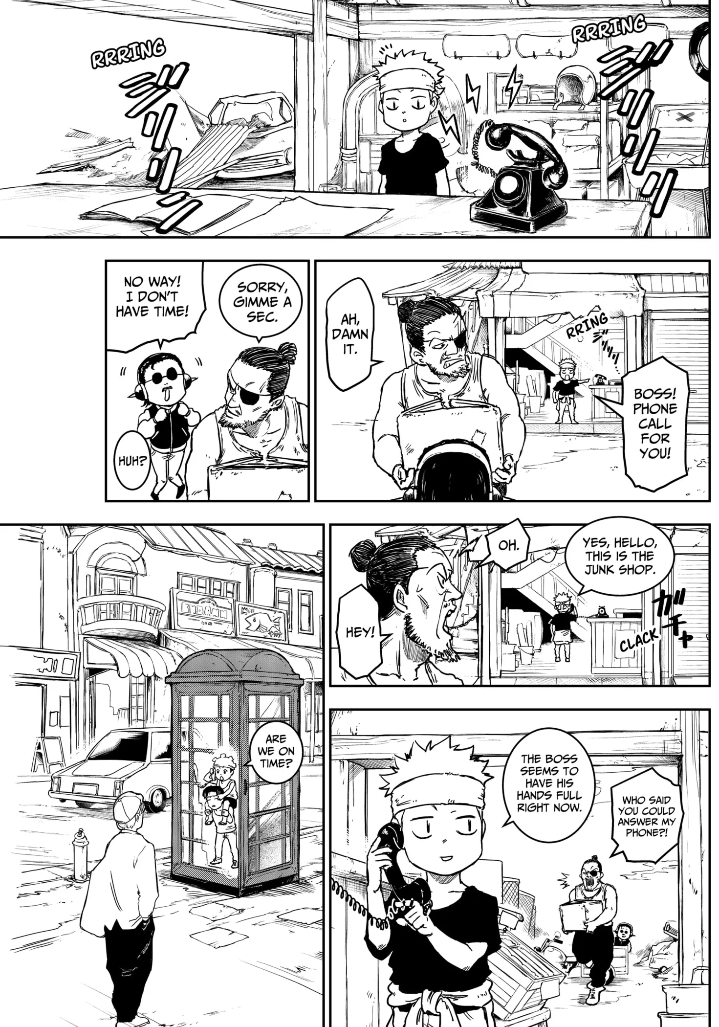 Read Punk Gun Manga Online