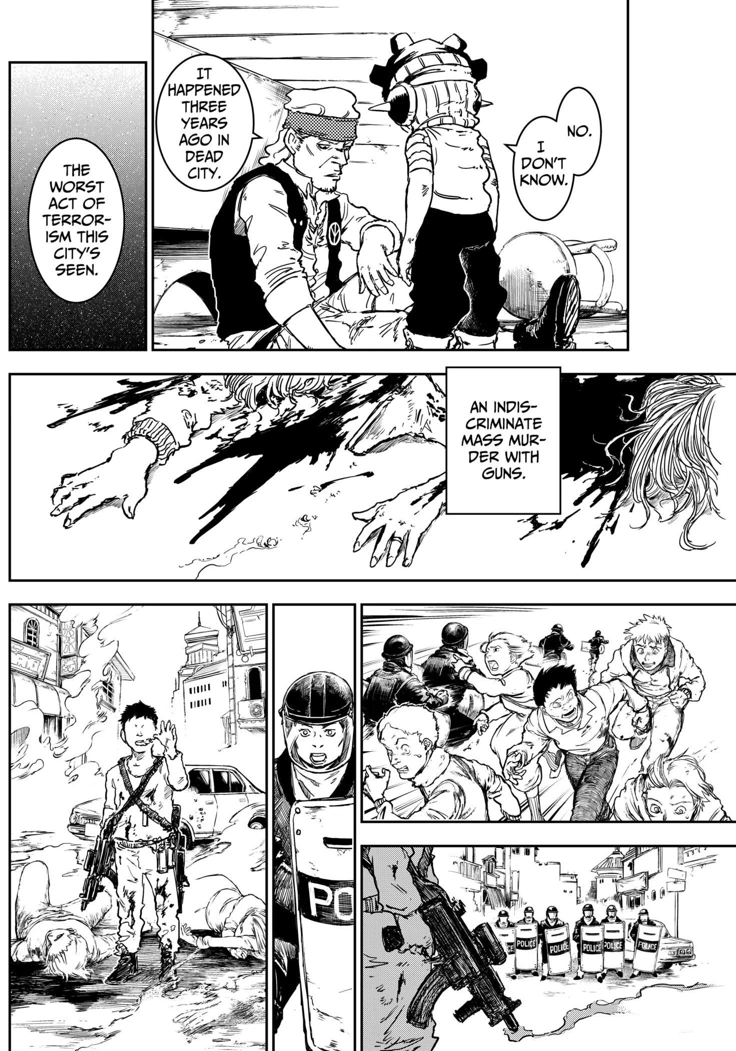 Read Punk Gun Manga Online