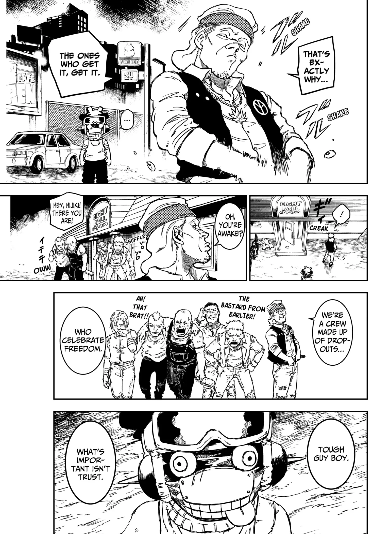 Read Punk Gun Manga Online