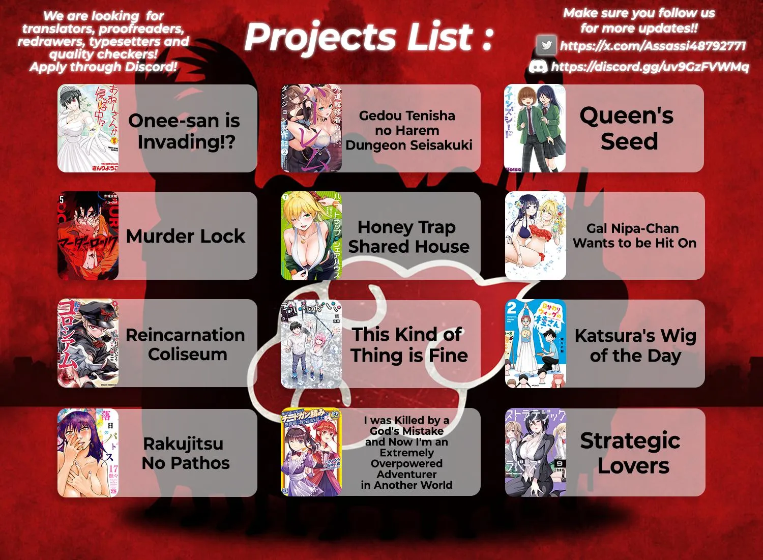 Read Reincarnation Coliseum Manga Online