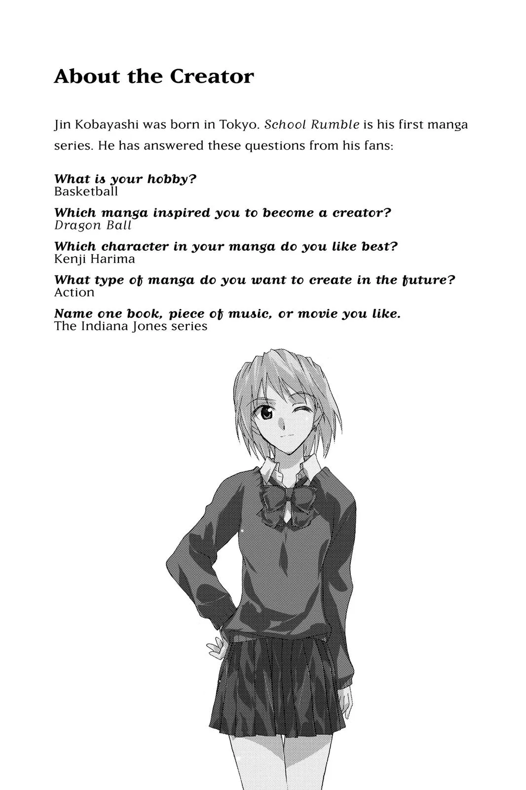 Read School Rumble Manga Online