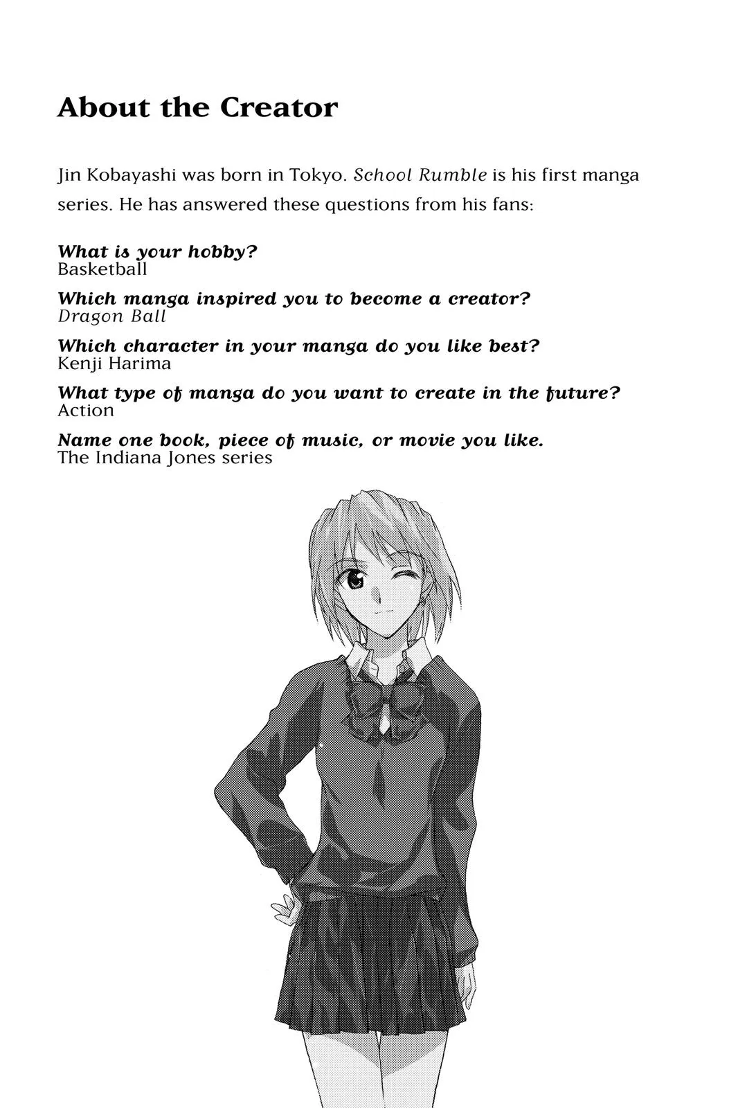 Read School Rumble Manga Online