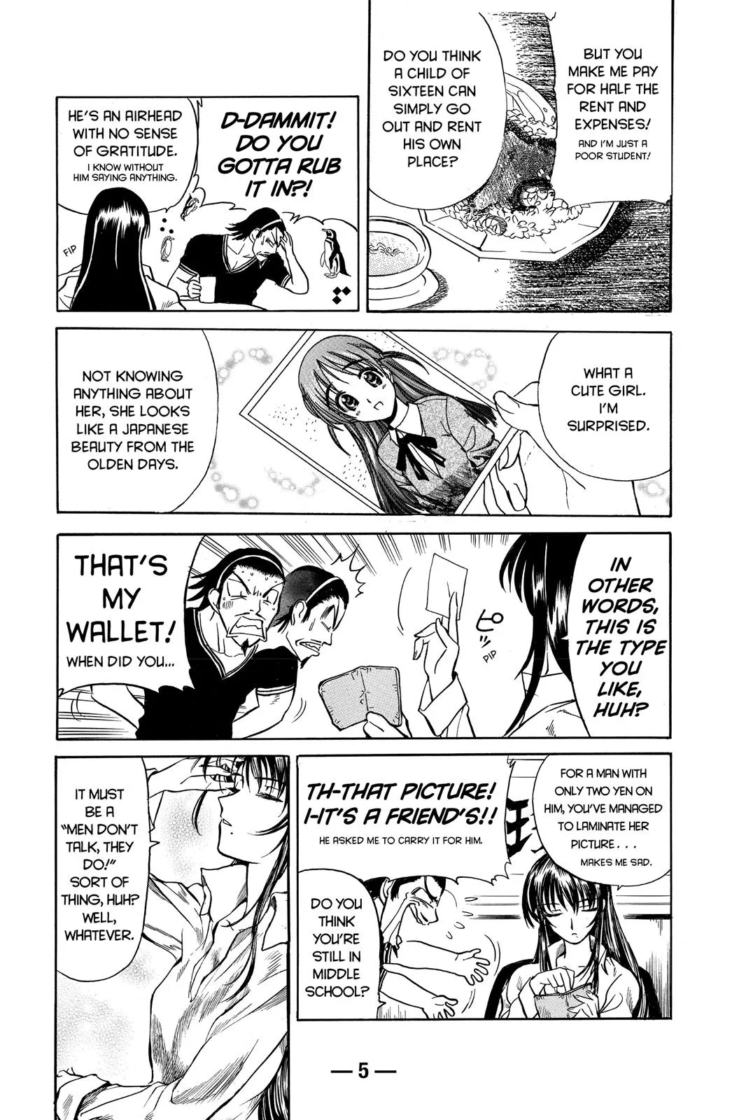 Read School Rumble Manga Online