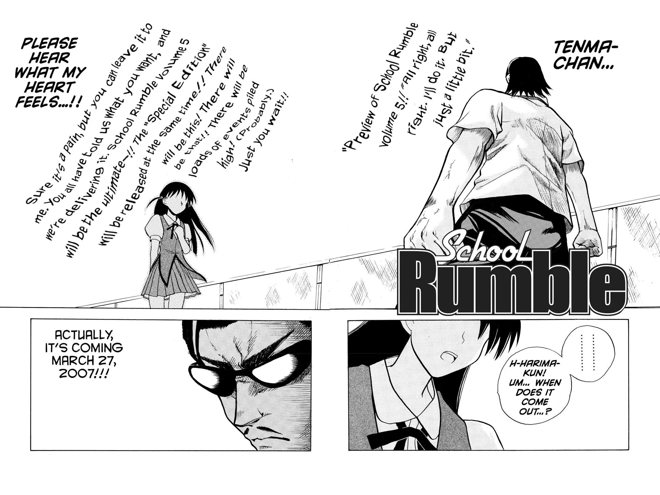 Read School Rumble Manga Online