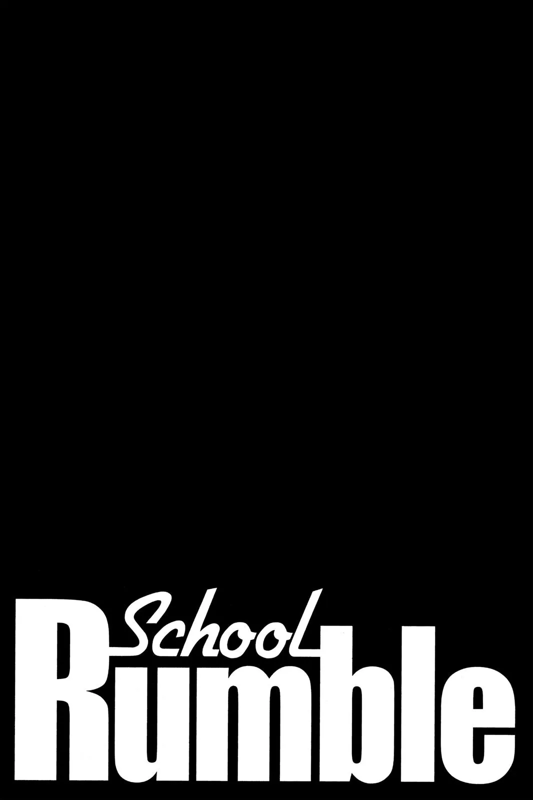 Read School Rumble Manga Online