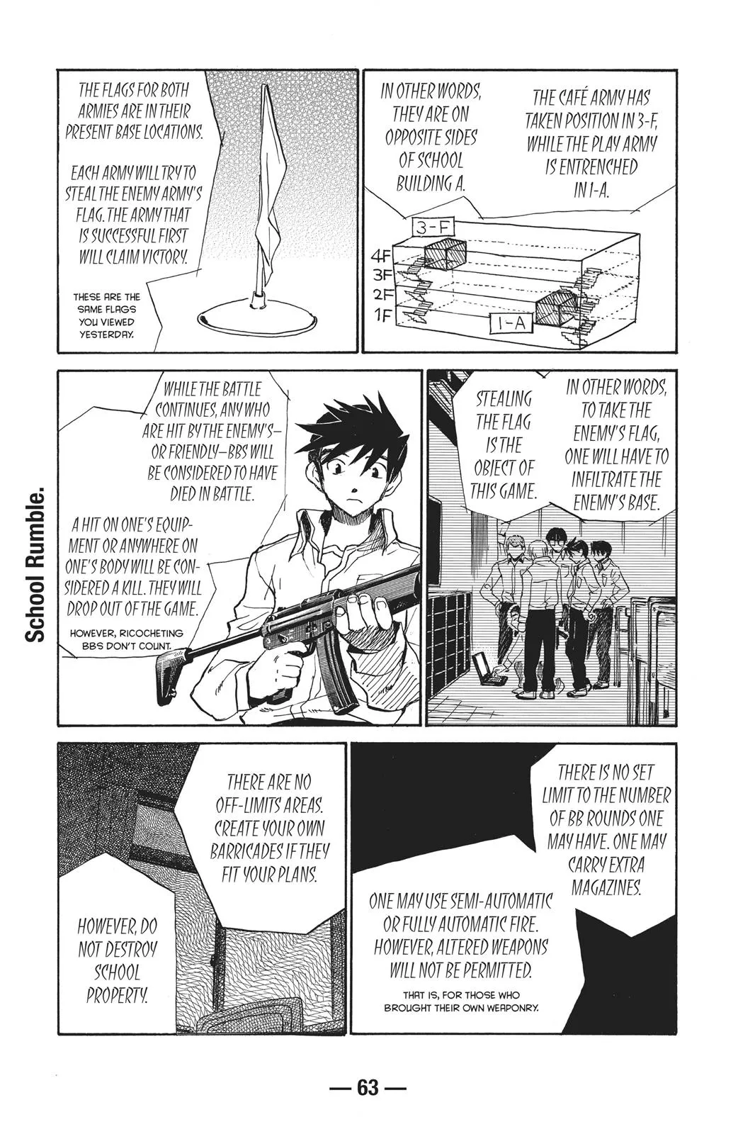 Read School Rumble Manga Online