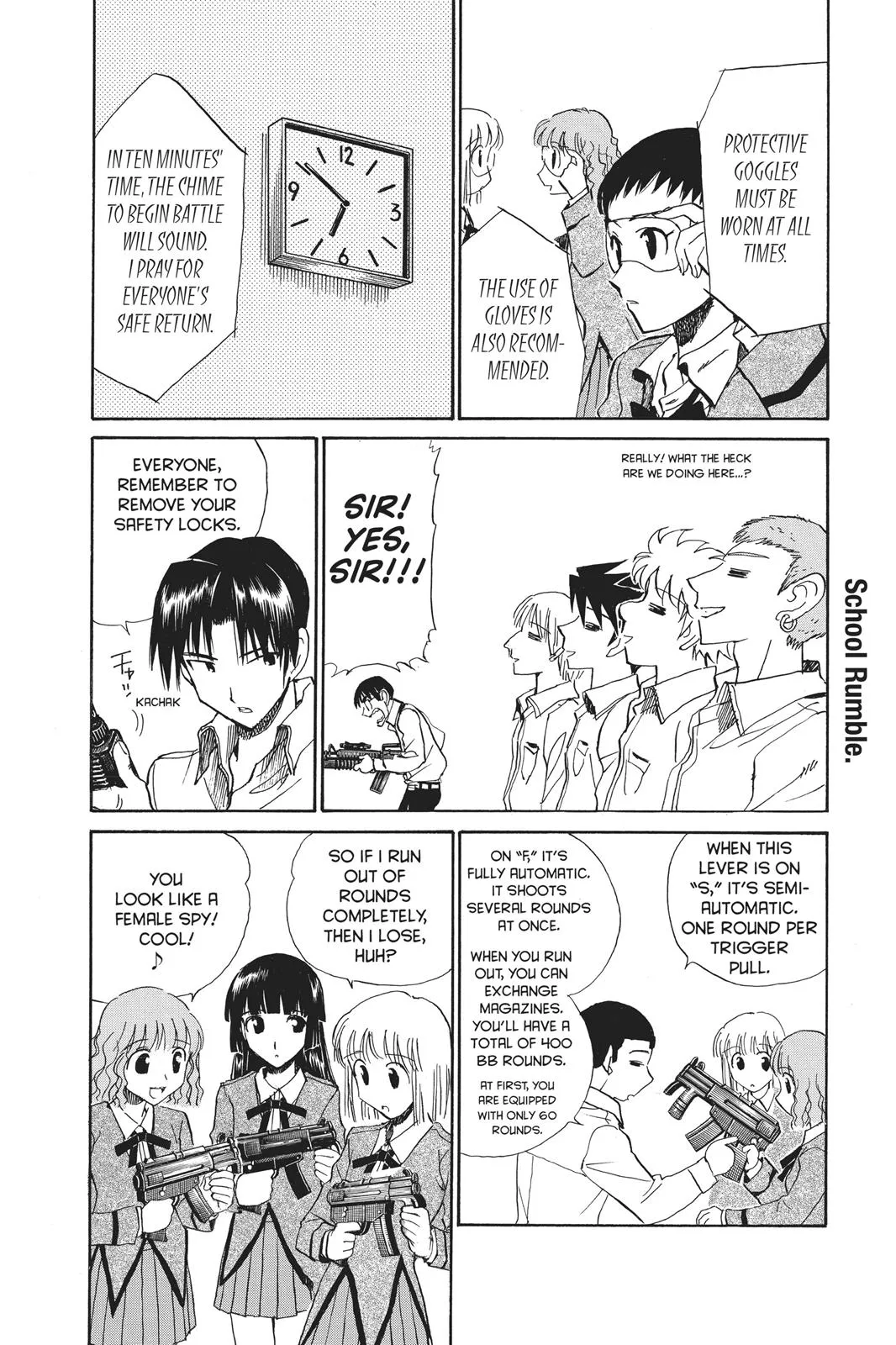 Read School Rumble Manga Online