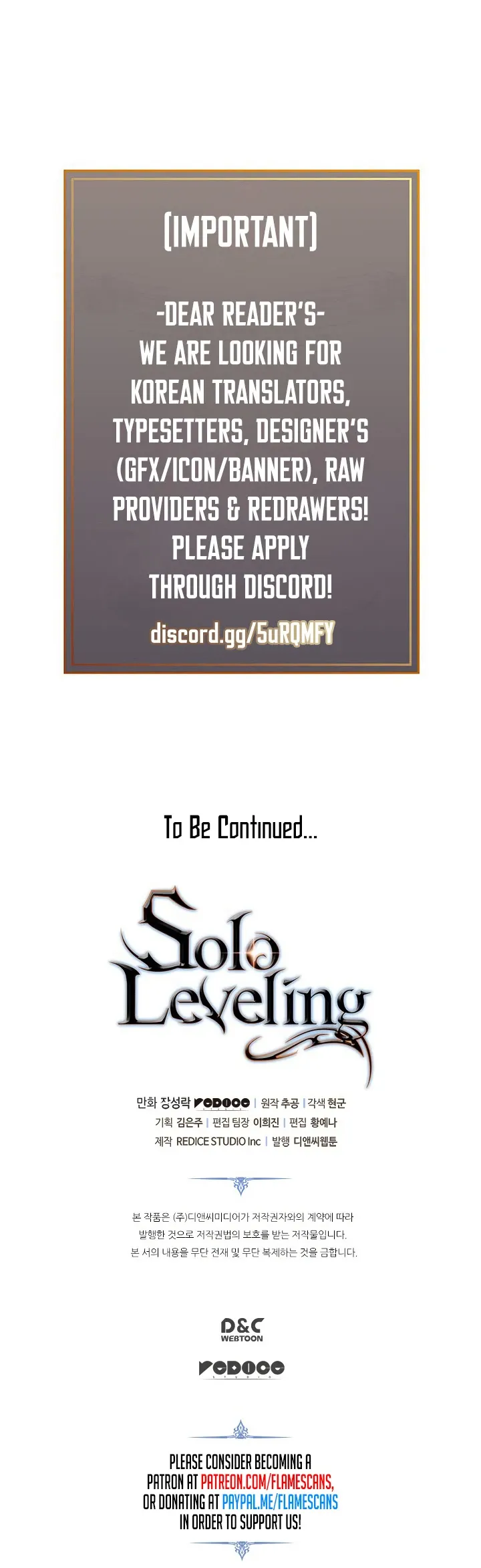 Read Solo Leveling Manga Online