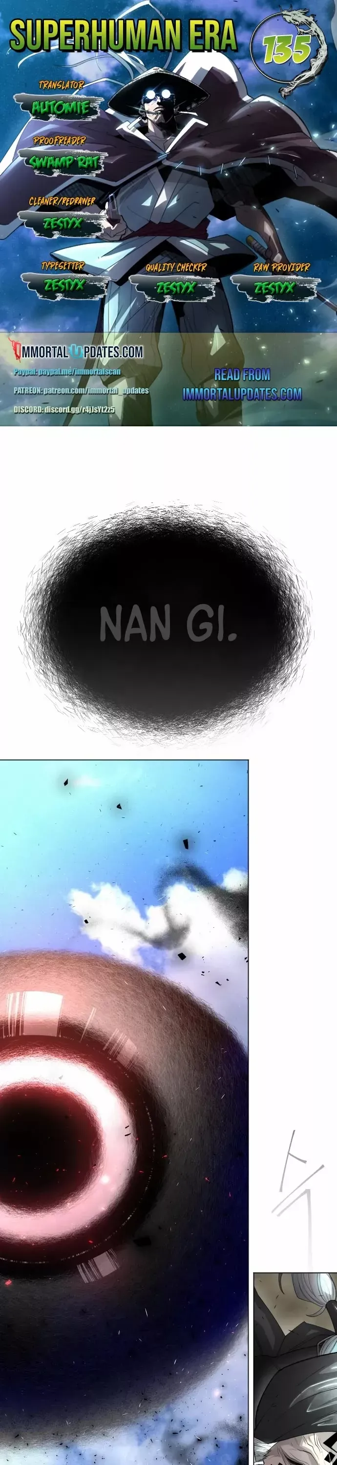Read Superhuman Era Manga Online