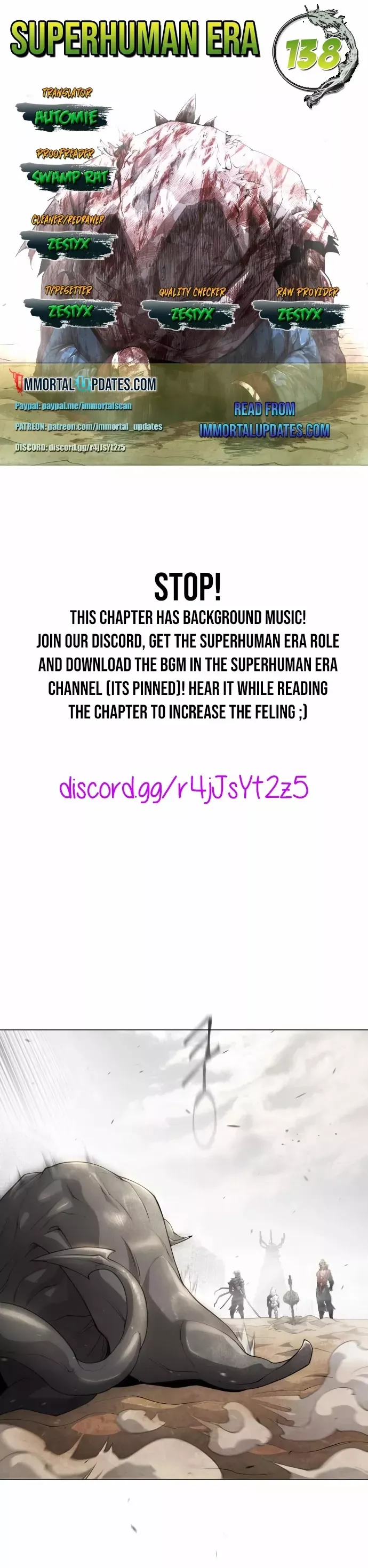 Read Superhuman Era Manga Online