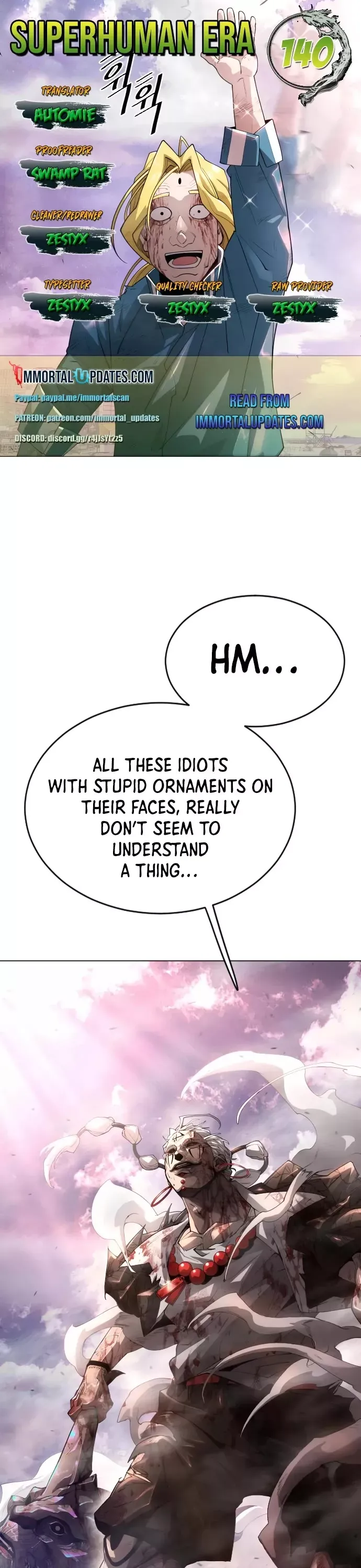 Read Superhuman Era Manga Online