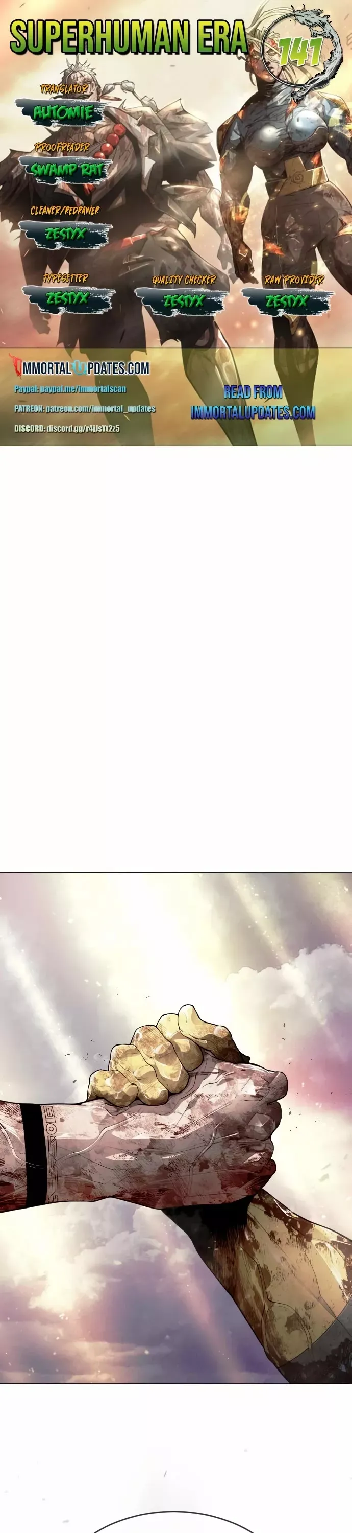 Read Superhuman Era Manga Online