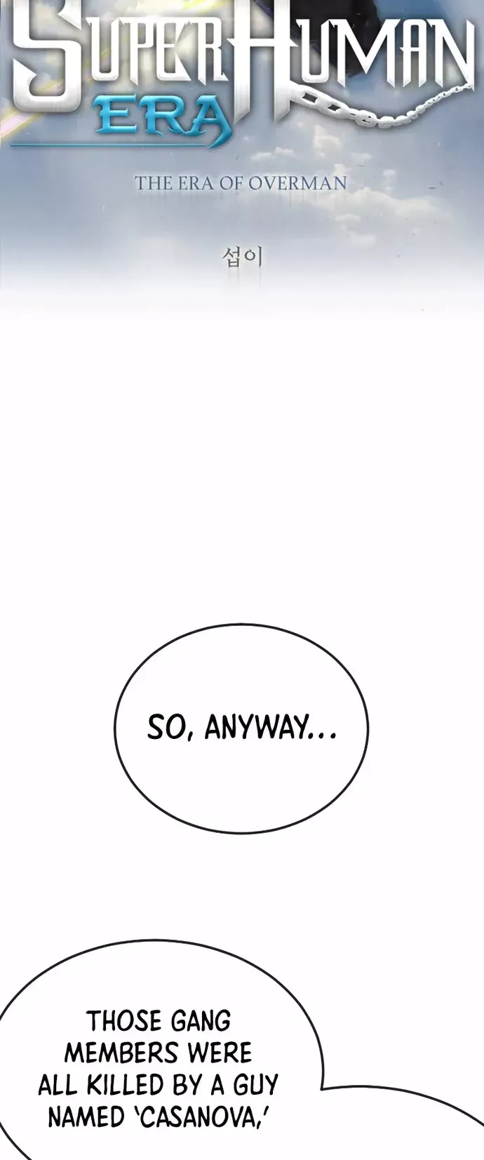 Read Superhuman Era Manga Online