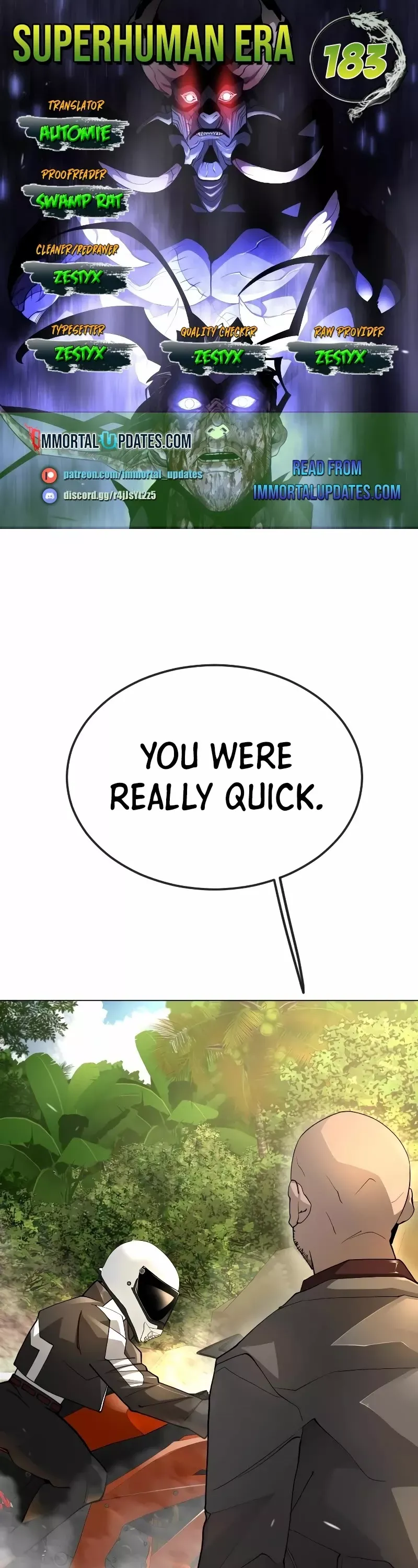 Read Superhuman Era Manga Online