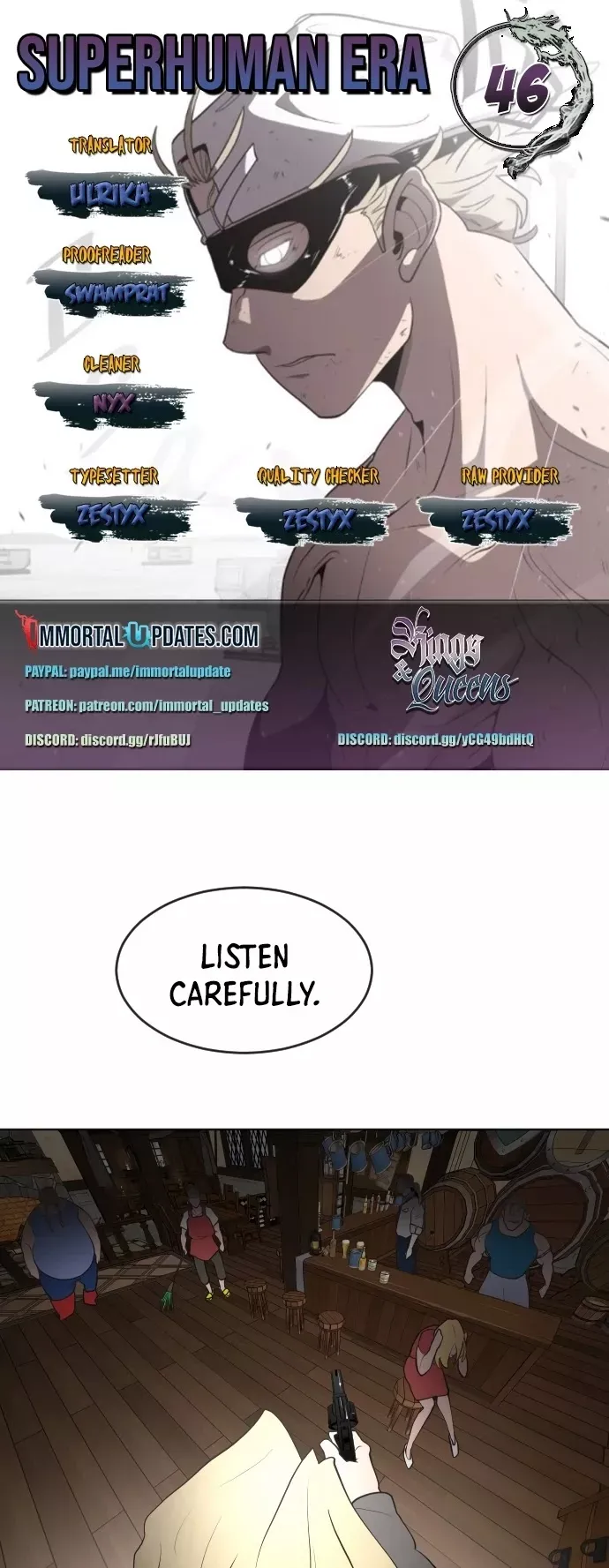 Read Superhuman Era Manga Online