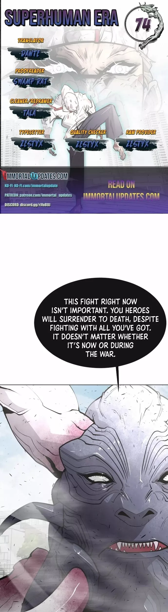 Read Superhuman Era Manga Online