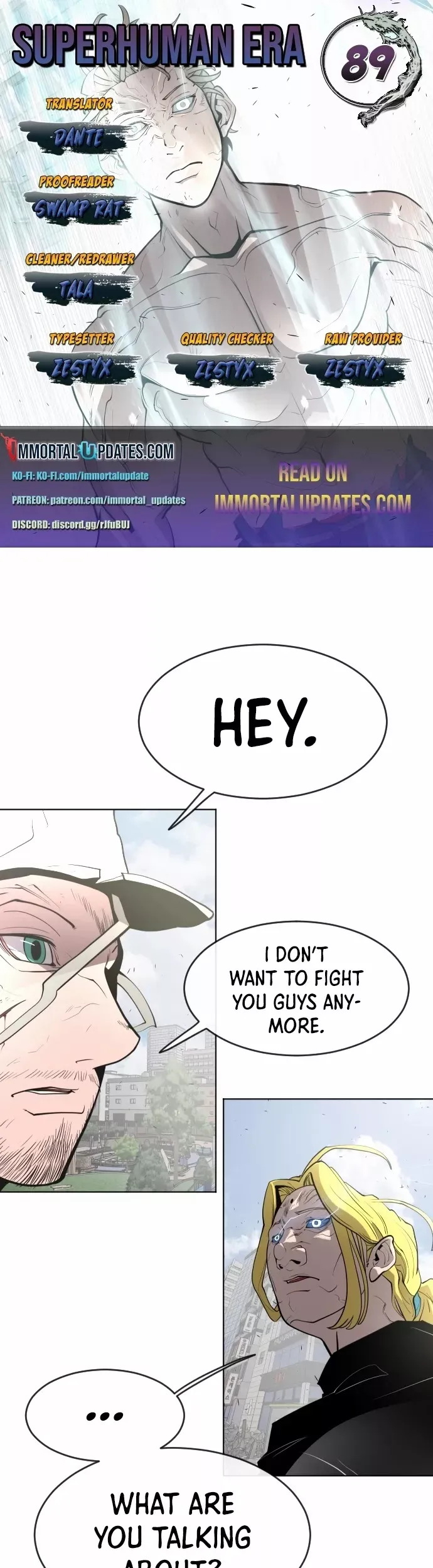 Read Superhuman Era Manga Online
