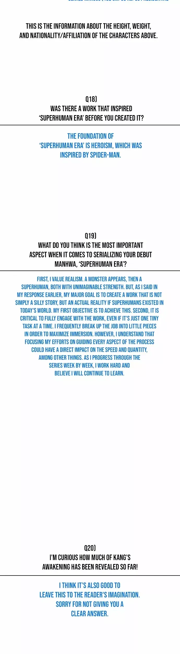 Read Superhuman Era Manga Online