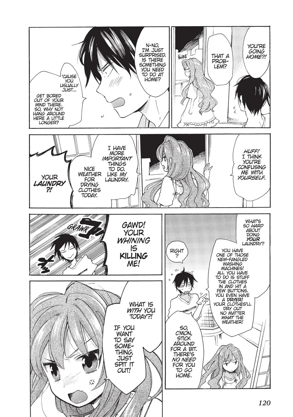 Read Toradora Manga Online