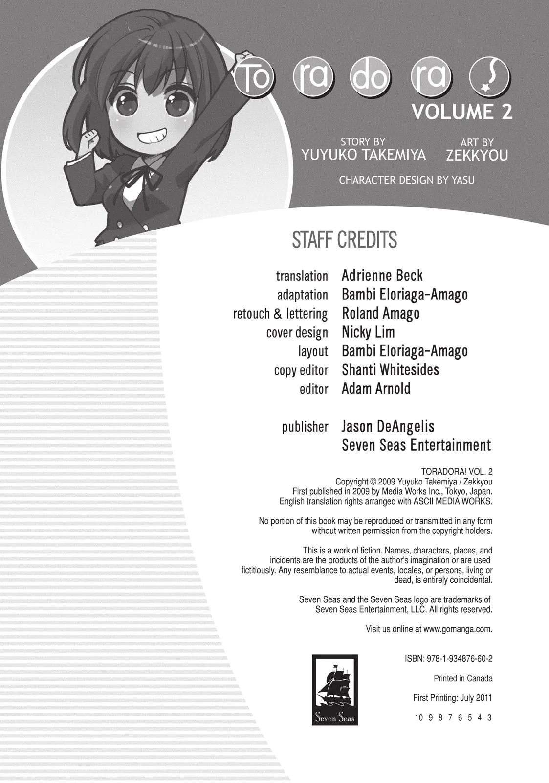 Read Toradora Manga Online