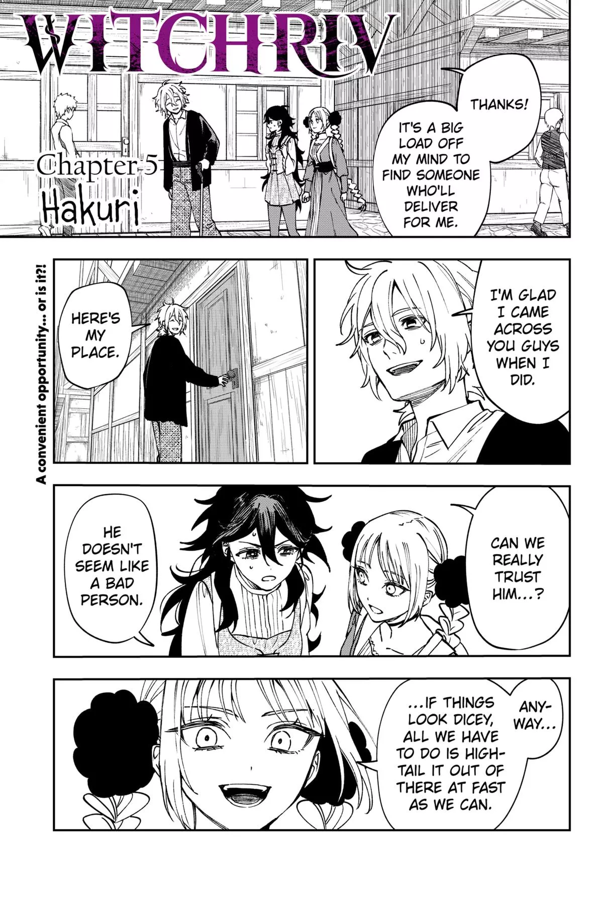 Read WITCHRIV Manga Online