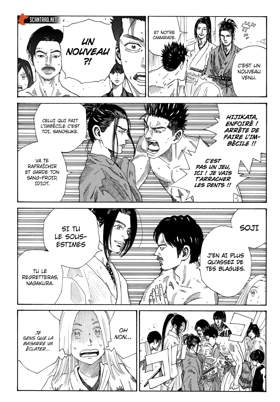 Read Blue Wolves FR Manga Online