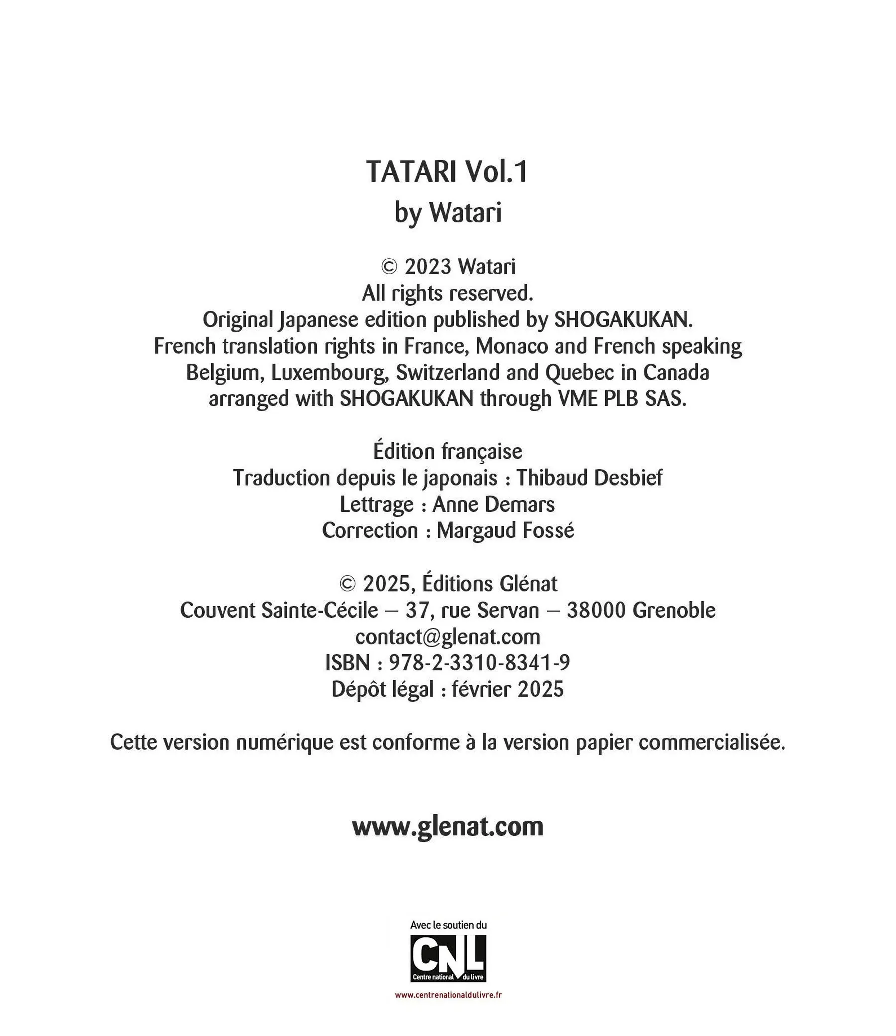 Read Tatari FR Manga Online