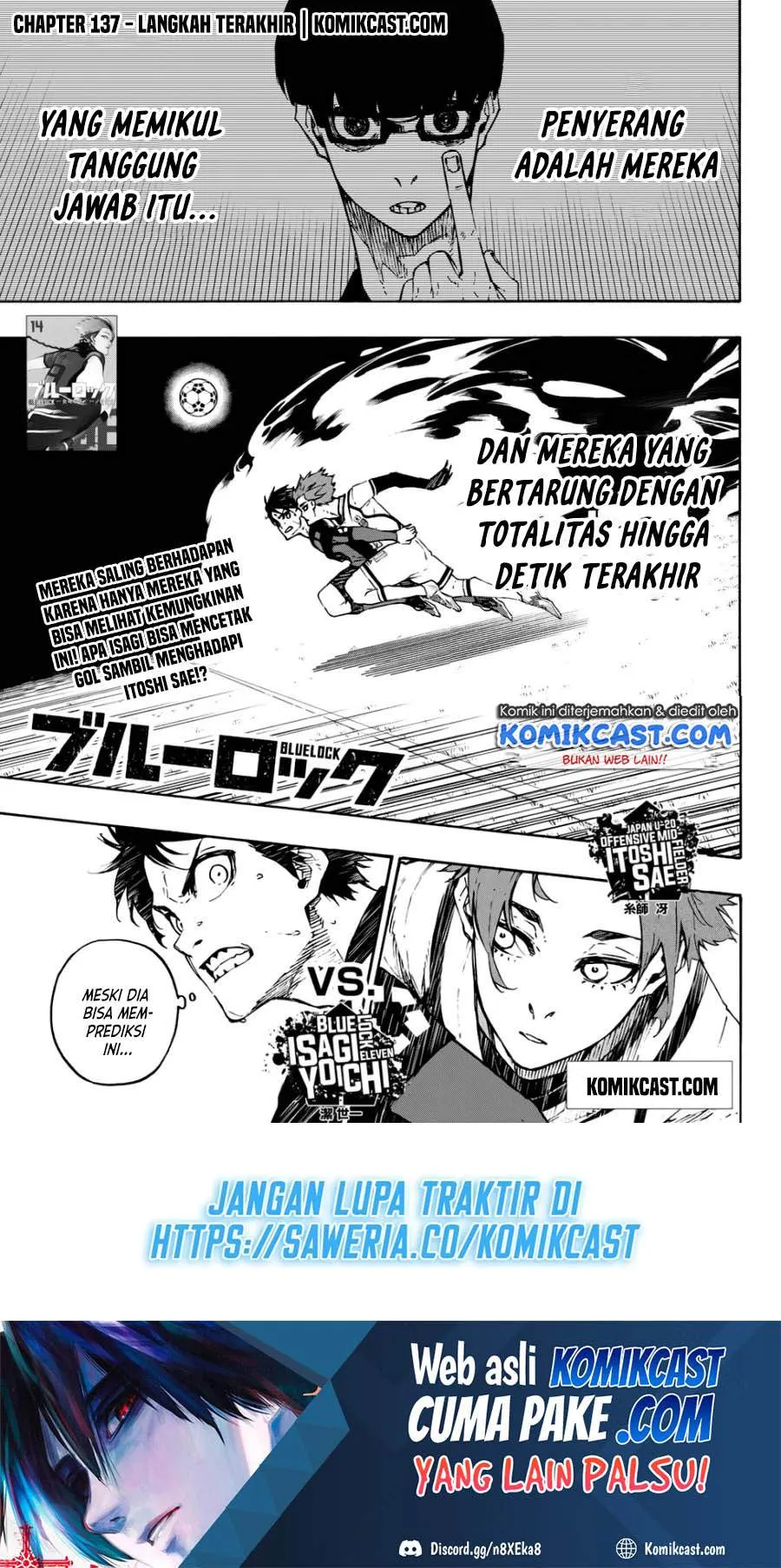 Read Blue Lock ID Manga Online